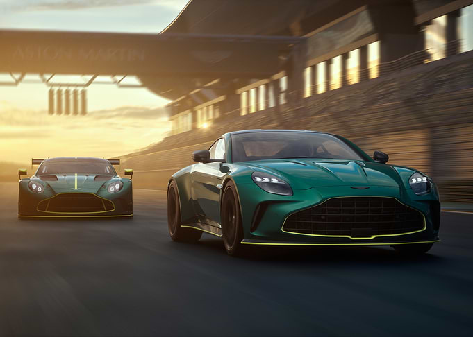 Aston Martin Racing Green Cars