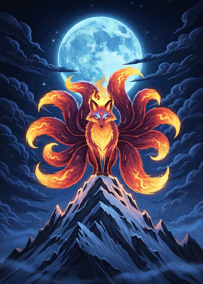 Nine-tailed Fox Mountain Peak