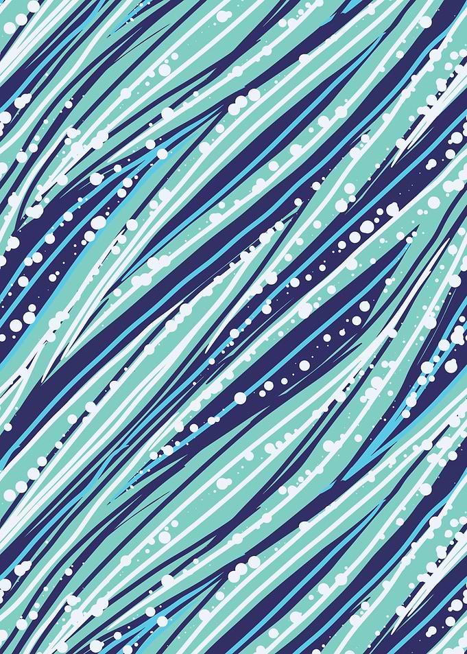 Abstract Blue and White Striped Pattern