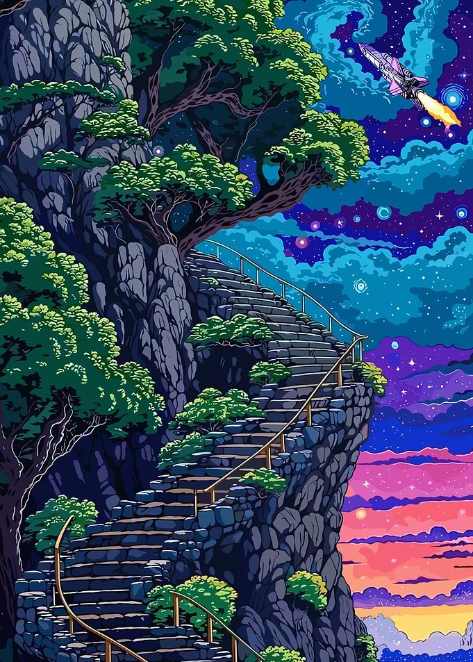 Stairway to Space Rocket Launch