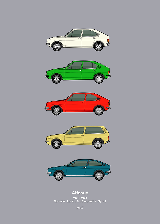 Alfasud '71-'78 Classic Car Collection