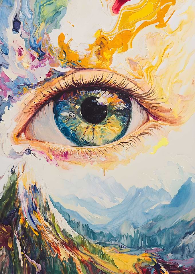 The Oracles Eye A single eye that opens 7