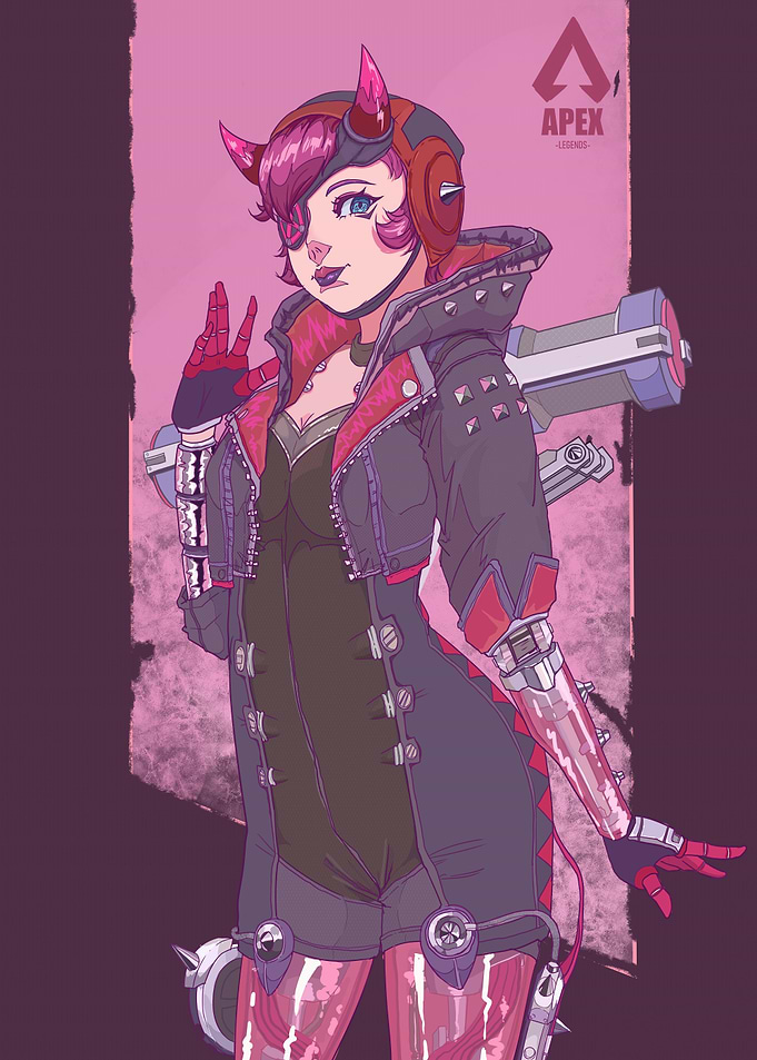 Apex Legends: Rampart Devilish Skin