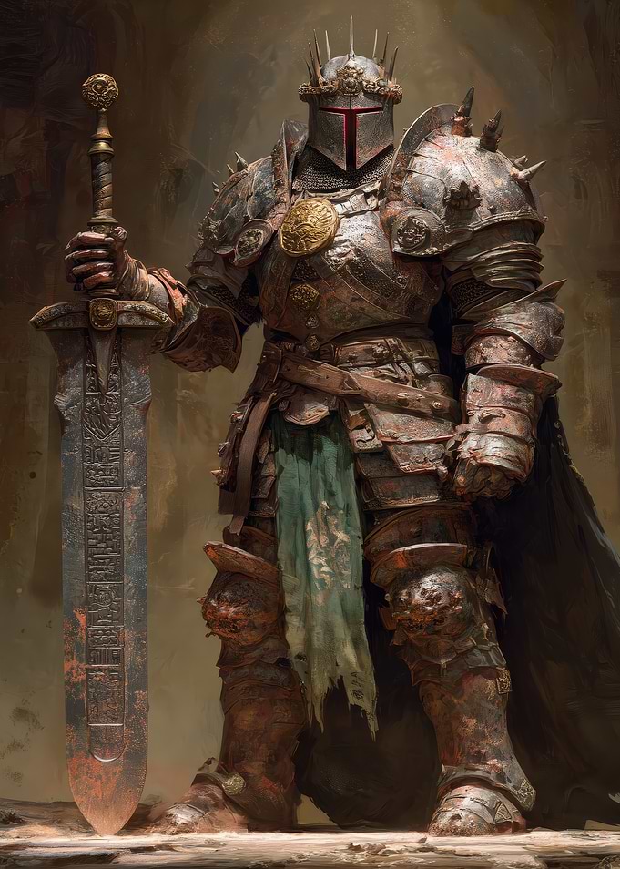 Armored Knight with Greatsword