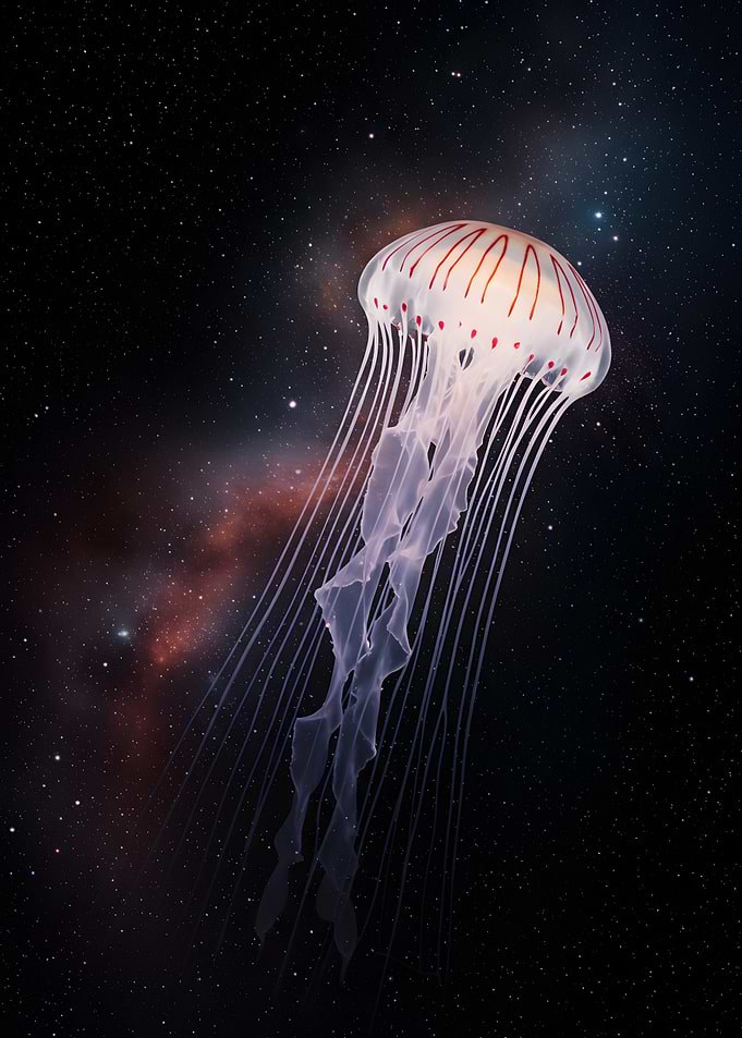 Jellyfish in Space