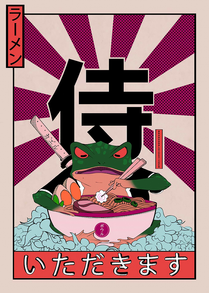 Ramen Illustration