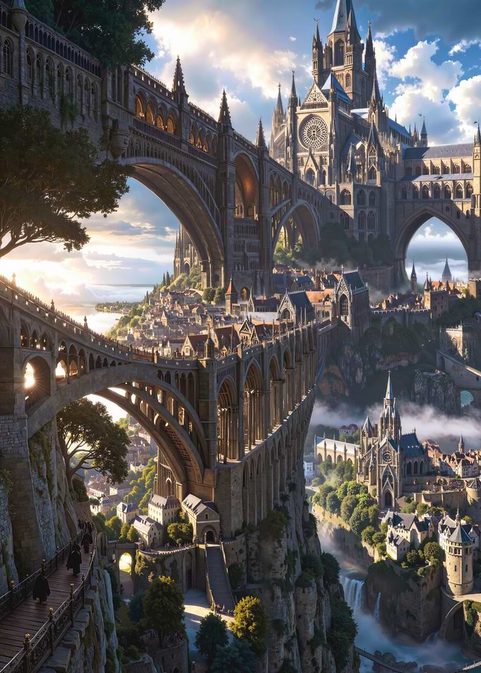 Veyndral the City of Sky Arches