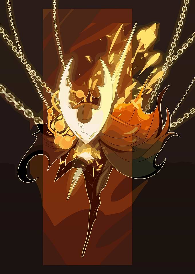 Hollow Knight Radiance Digital Art