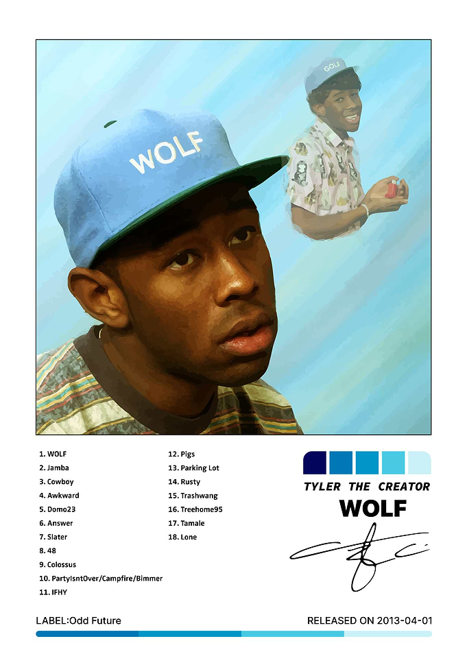 Tyler, the Creator - Wolf Album Cover