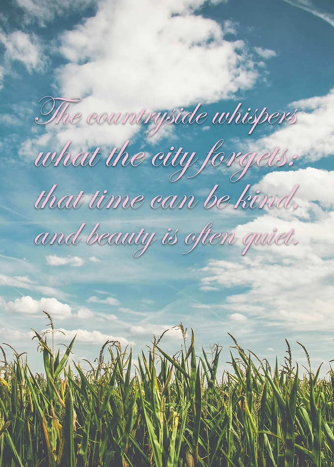 Countryside Whispers: Nature's Beauty