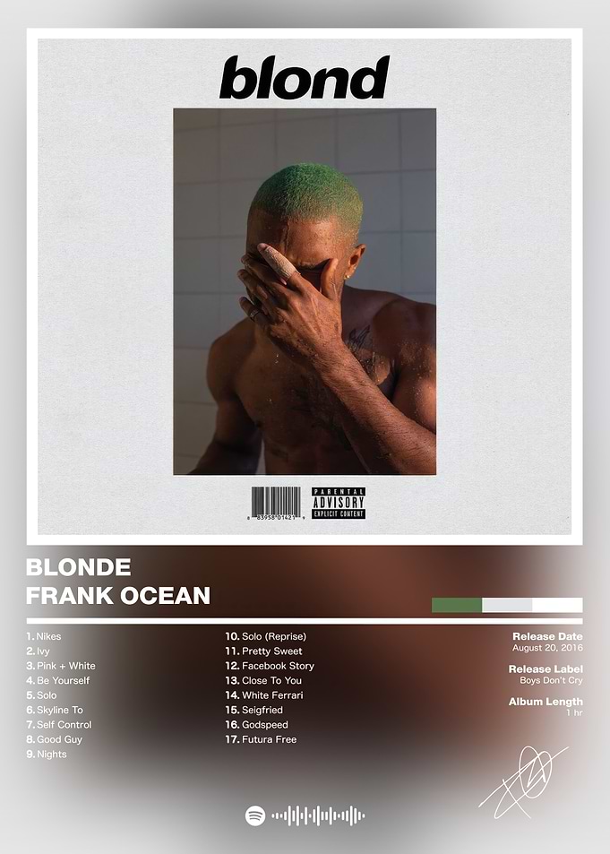 Frank Ocean - Blonde