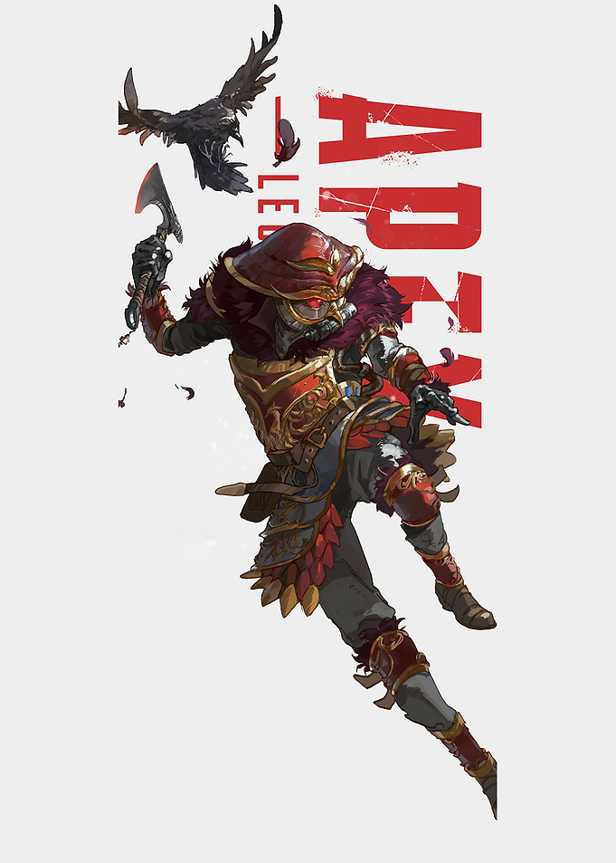 Bloodhound Apex Legends character art
