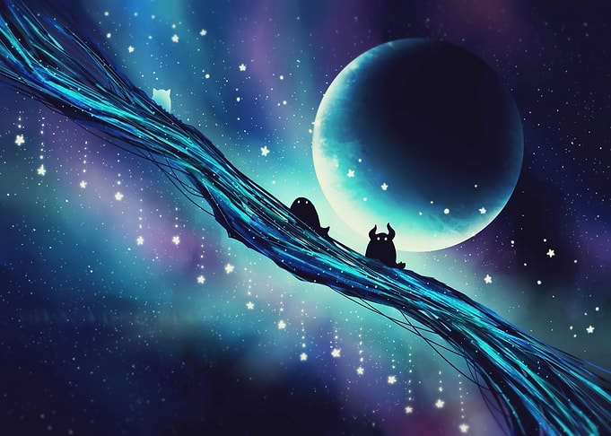 Cosmic Creatures on a Branch