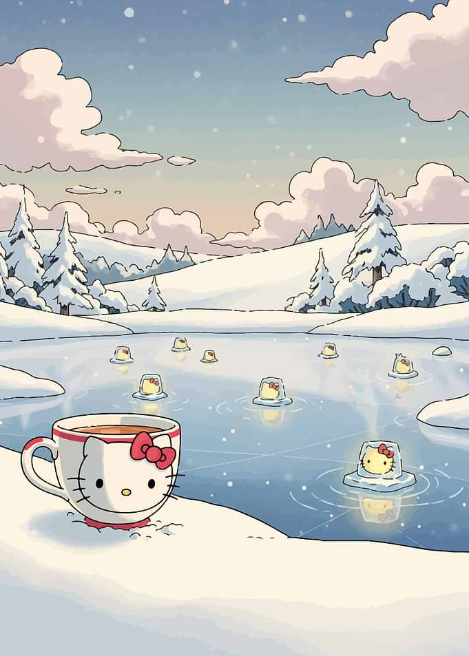 Hello Kitty Winter Wonderland Tea
