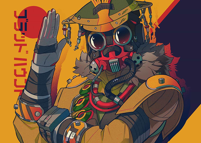 Bloodhound Apex Legends Fan Art