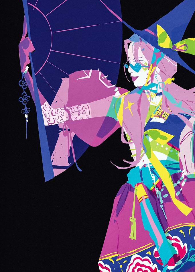 Mira in Hanbok Chic