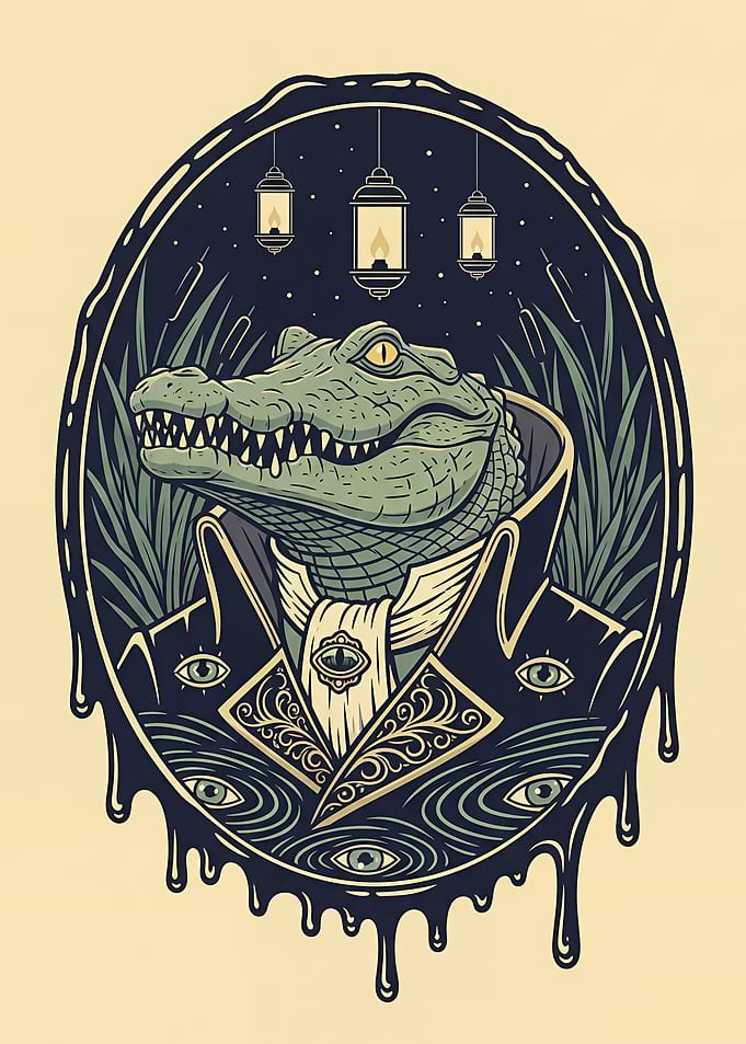 Bayou Aristocrat Crocodile