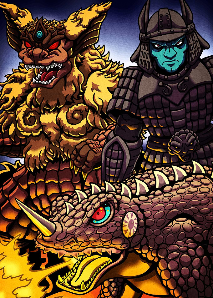 Beast Samurai Dragon