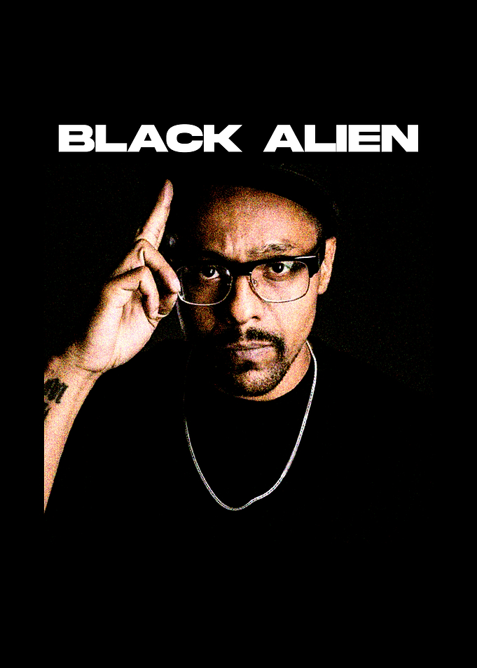 Black Alien Portrait