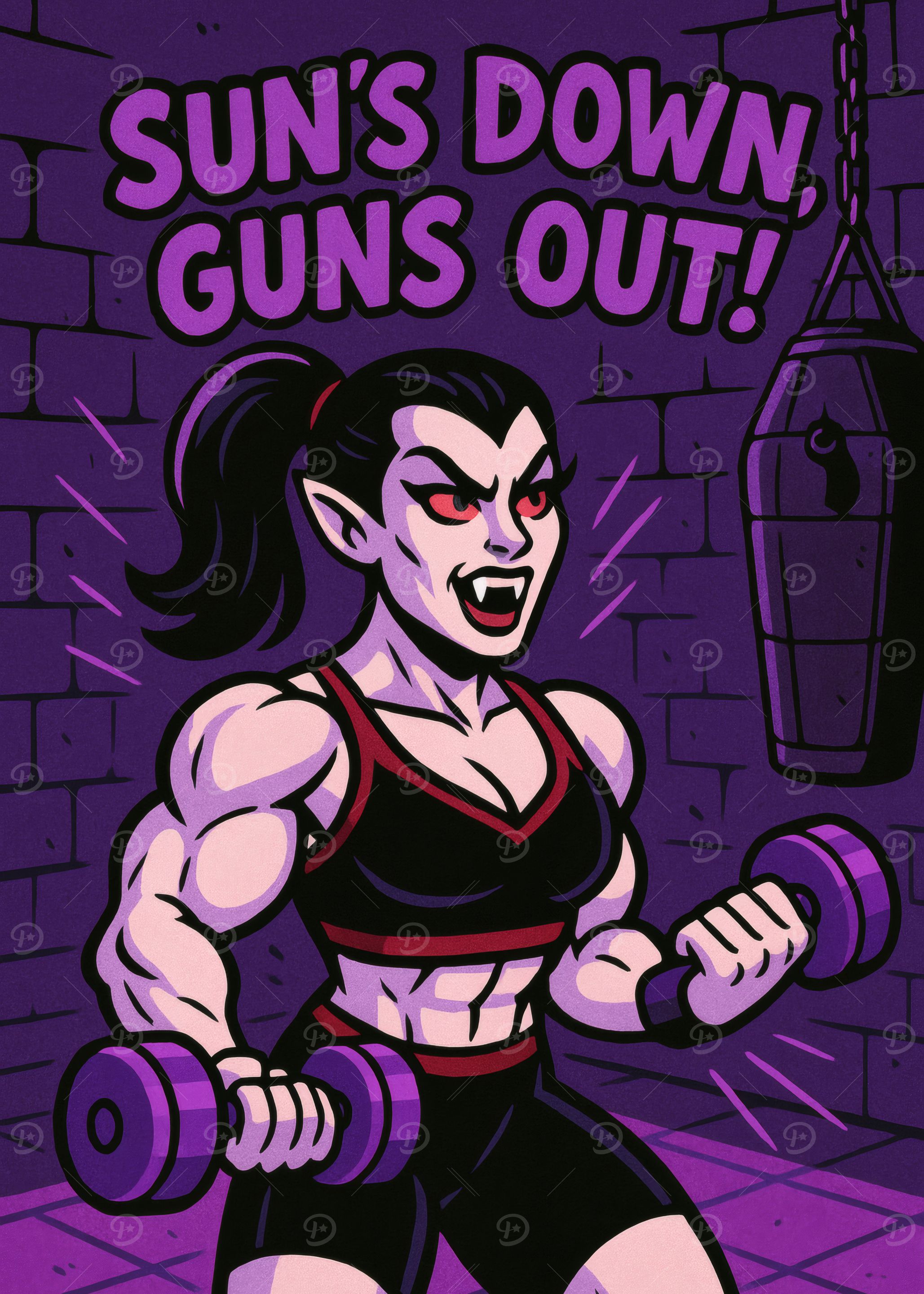 Vampire Workout: Sun's Down, Guns Out!