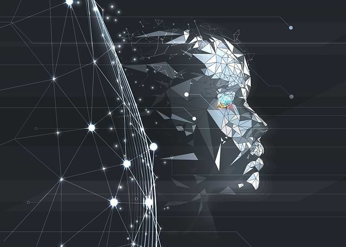 Abstract Digital Human Head