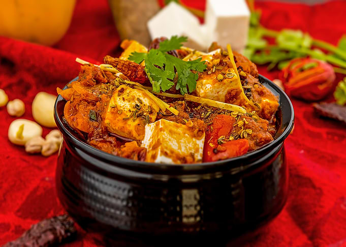 Delicious Paneer Tikka Masala Dish