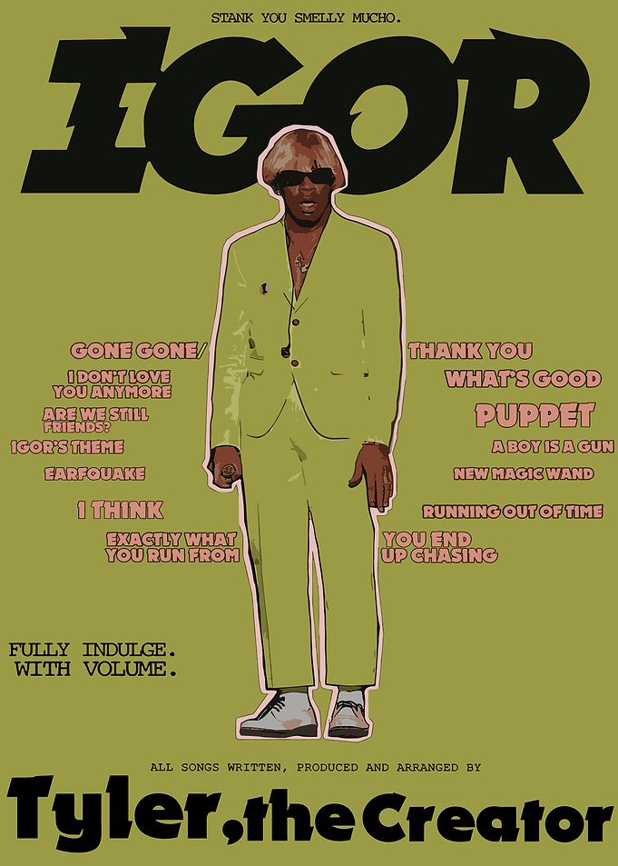 Tyler, the Creator Igor Album Cover