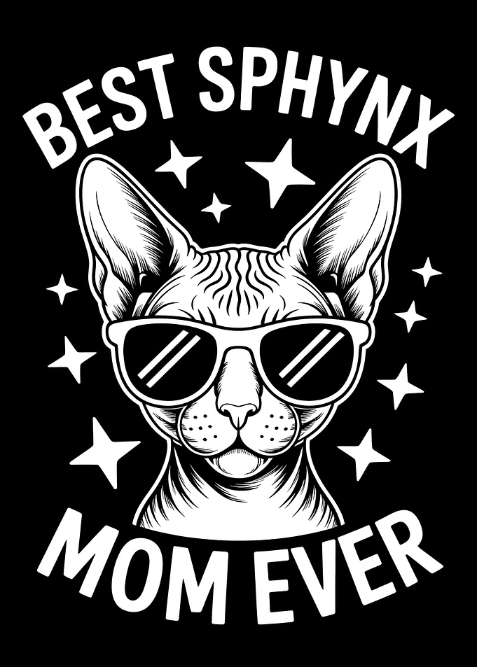 Best Sphynx Mom Ever Graphic
