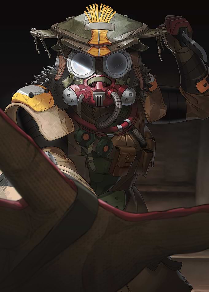 Bloodhound from Apex Legends