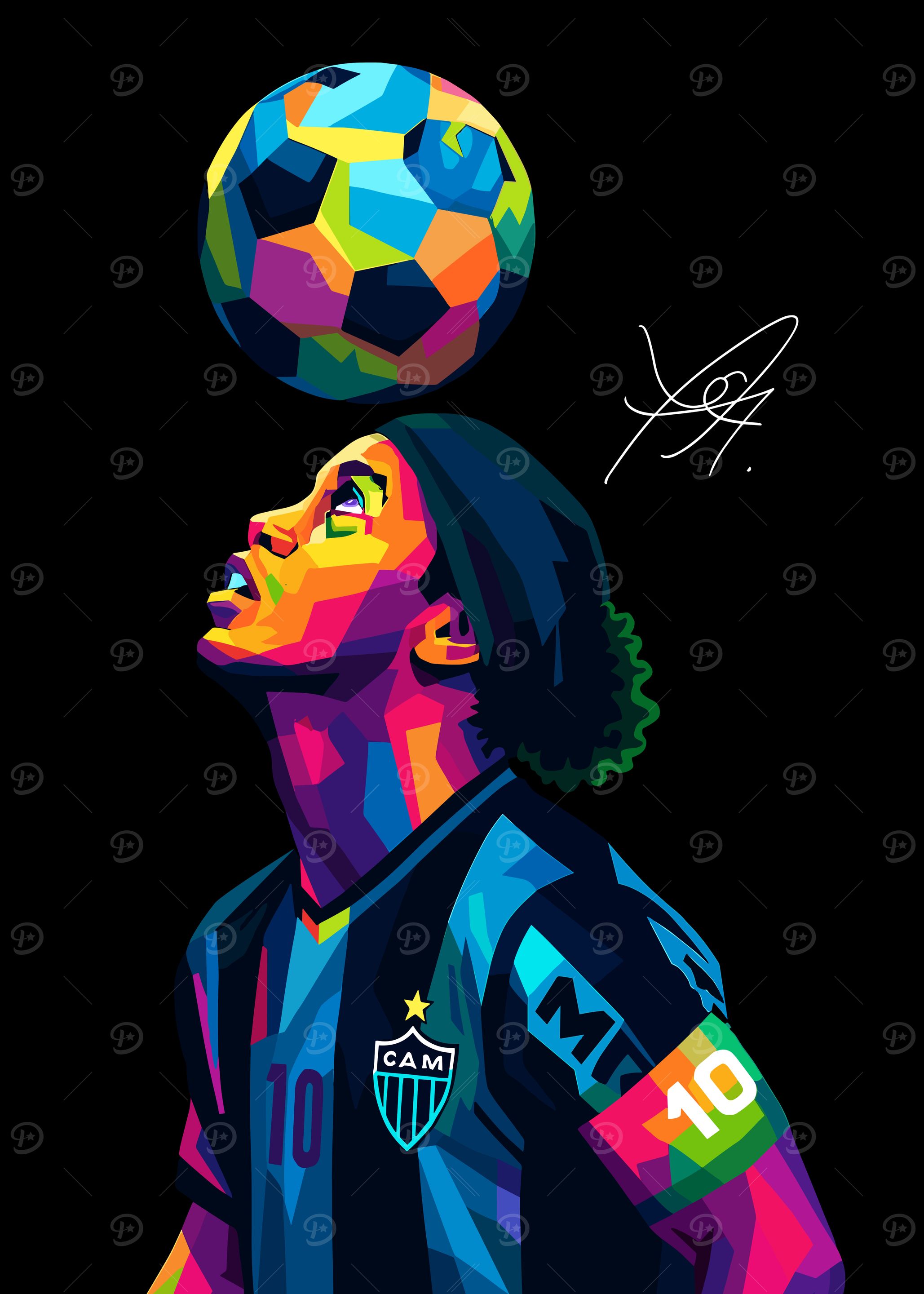 Ronaldinho Pop Art