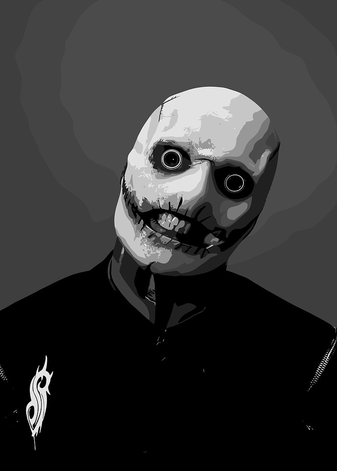 Slipknot Corey Taylor Mask Portrait