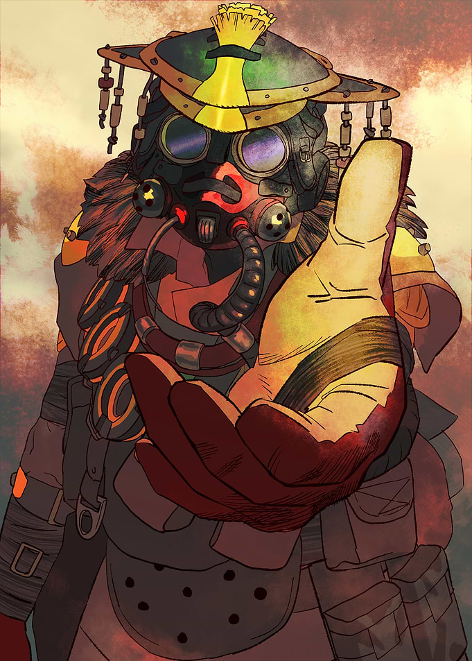 Bloodhound Apex Legends Fan Art