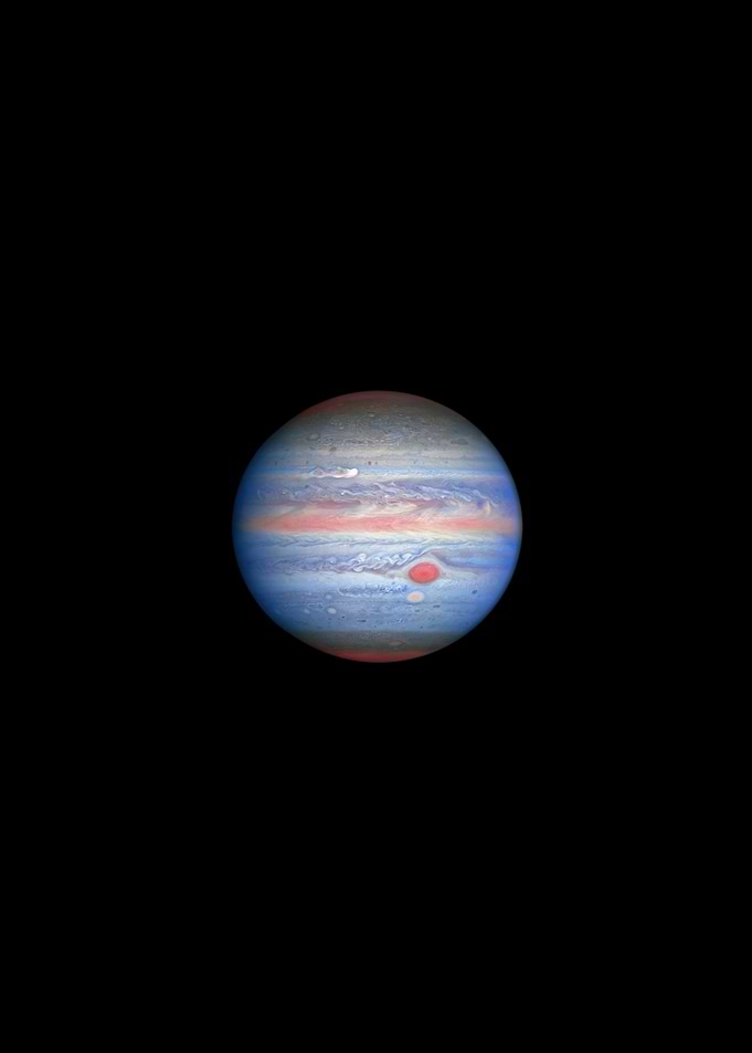 Jupiter Planet with Great Red Spot