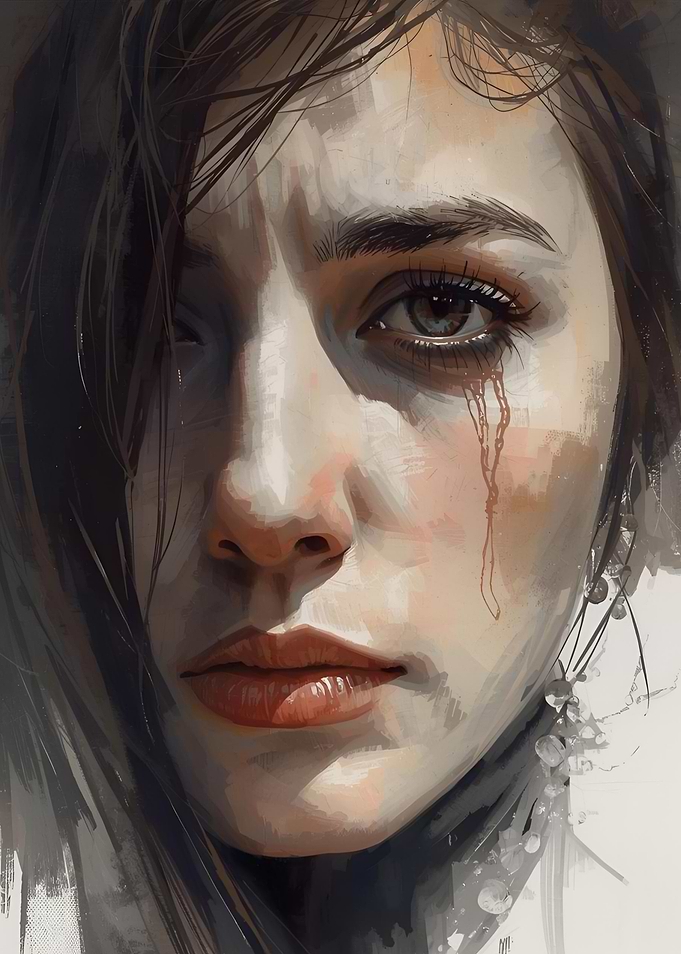 Portrait of Laila (An imaginary character)