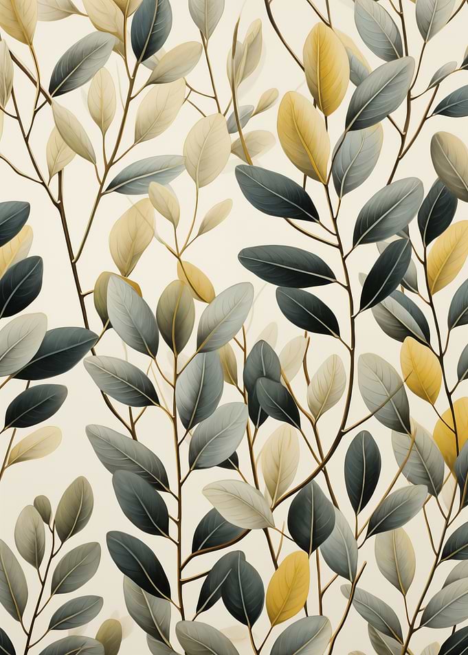 Botanical Leaves Pattern