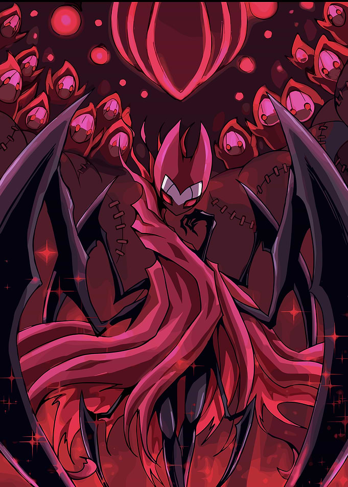 Grimm Troupe in Hollow Knight artwork