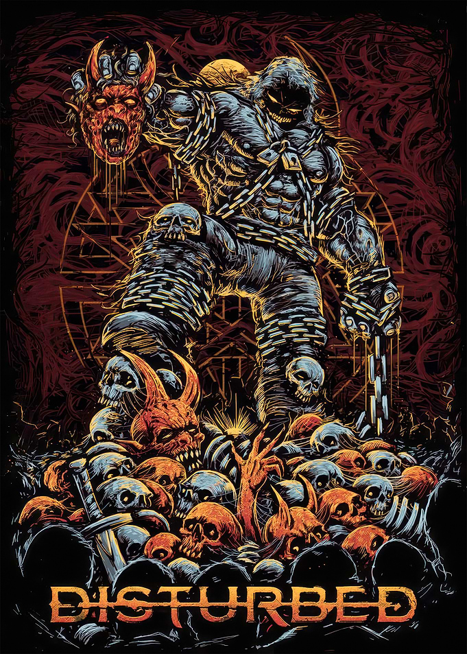 Disturbed Album Art - The Guy