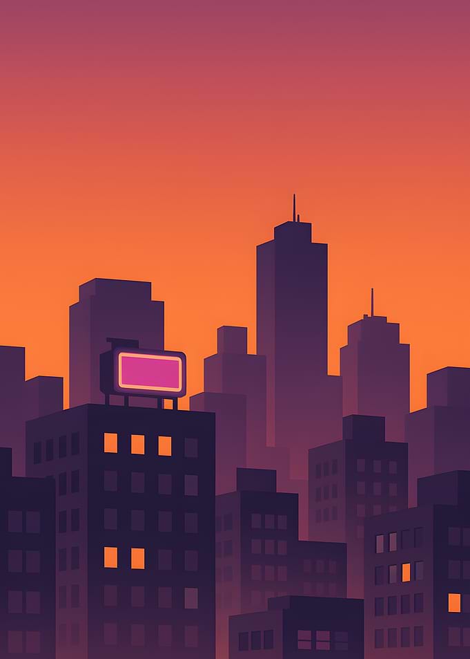 Cityscape at Dusk
