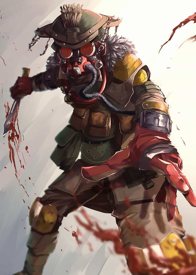Bloodhound Apex Legends Digital Art