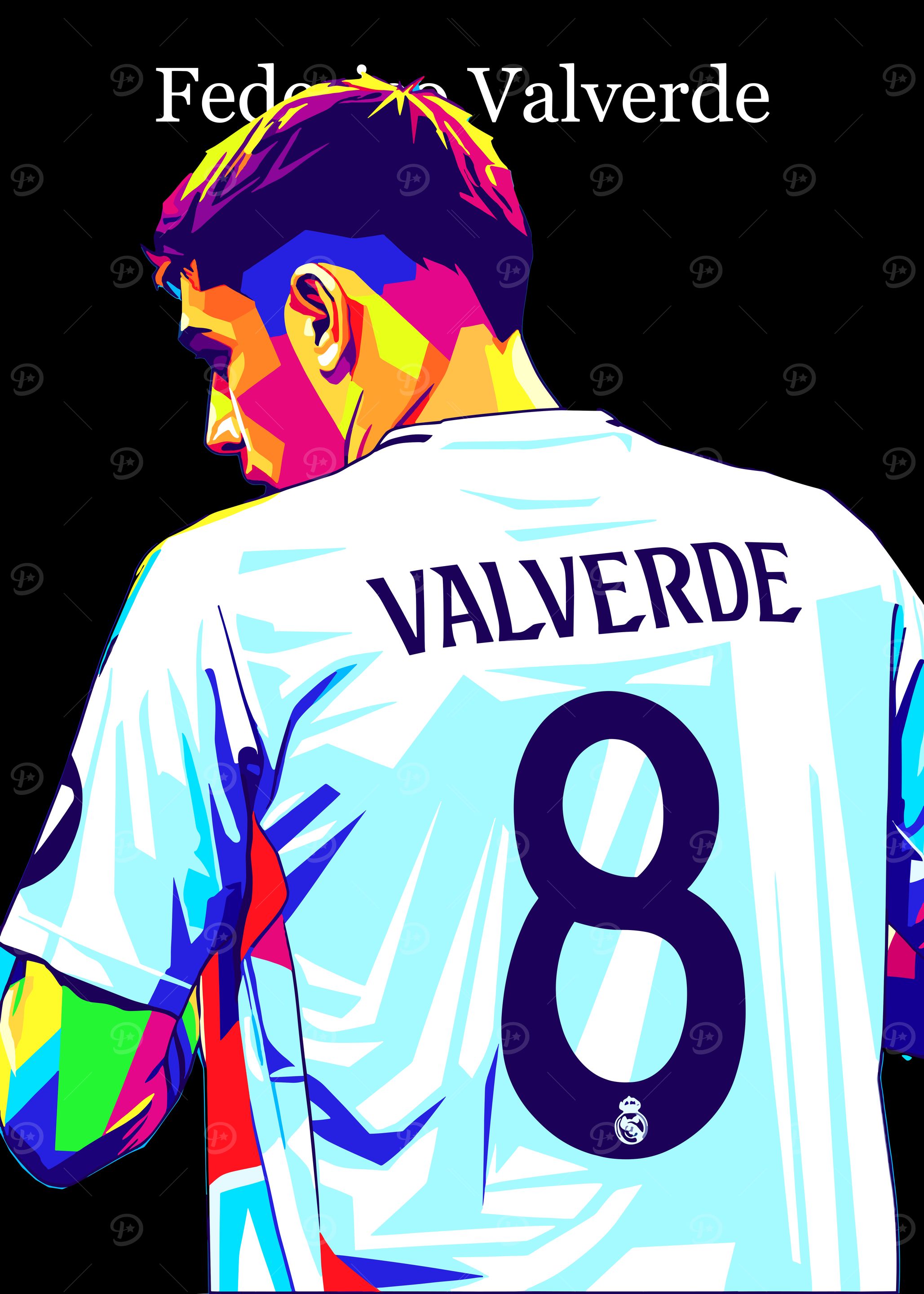 Federico Valverde wpap Art