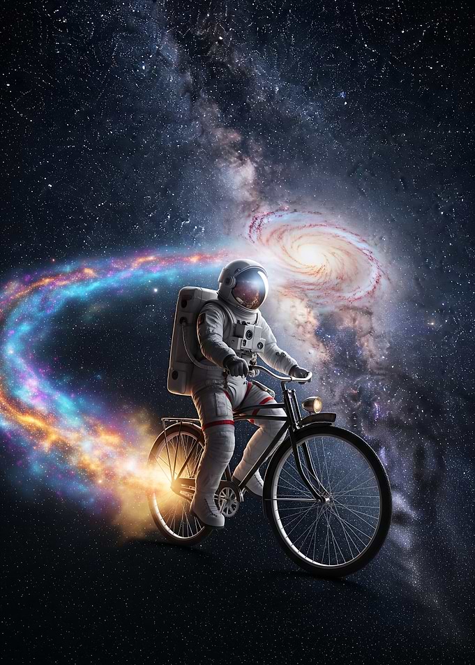 A long journey through the universe