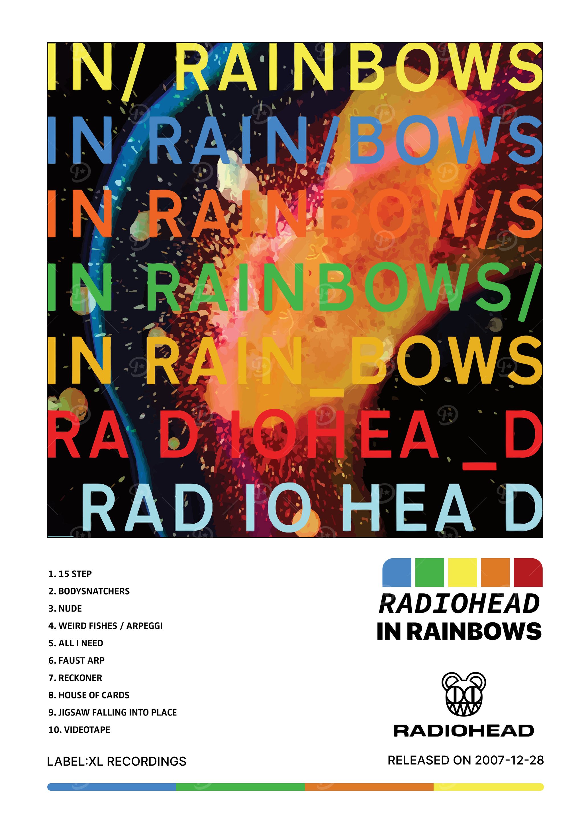 Radiohead - In Rainbows Album Cover