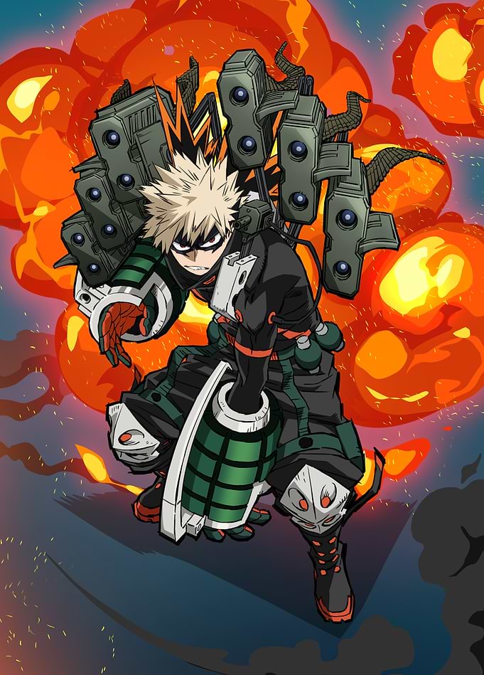 Katsuki Bakugo: Explosive Hero Action