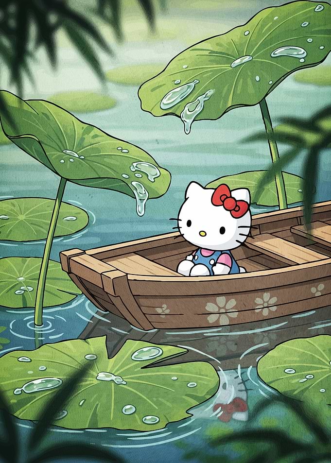 Hello Kitty Boat