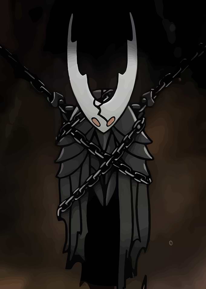 Chained Knight from Hollow Knight