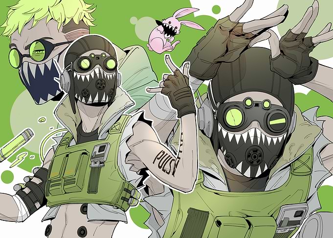 Apex Legends Octane Character Art