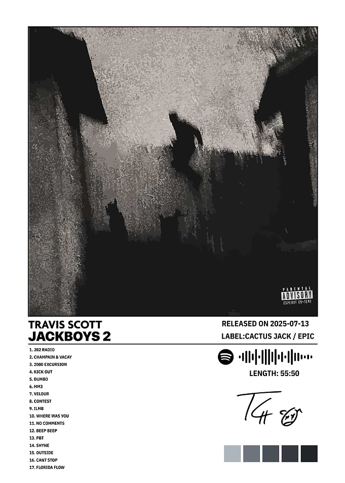 Travis Scott - JACKBOYS 2 Album Cover