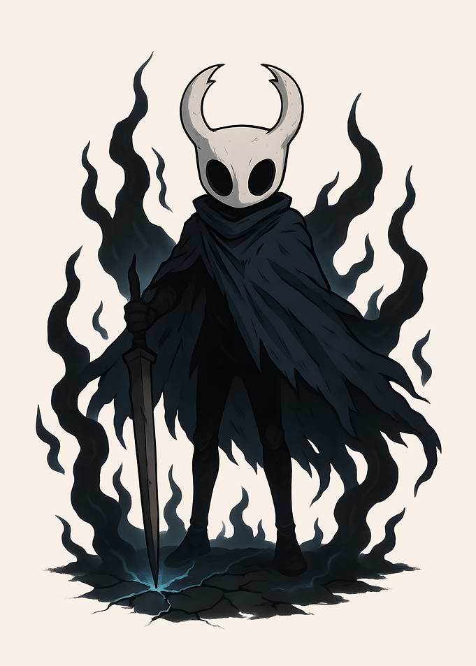 Hollow Knight Character Art