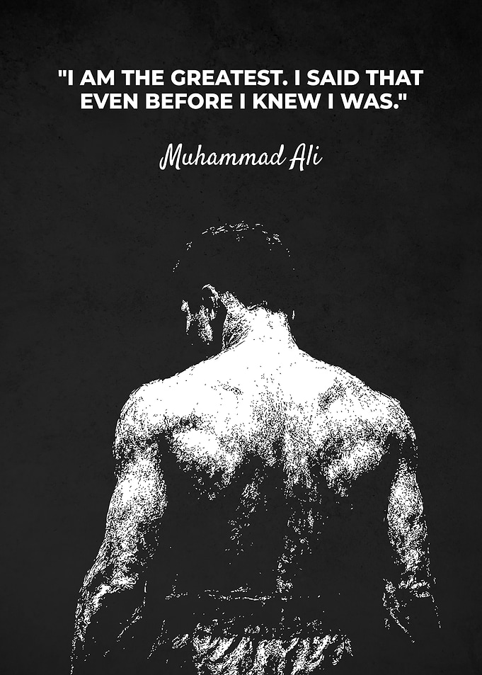 Muhammad Ali GREATEST Quotes Art
