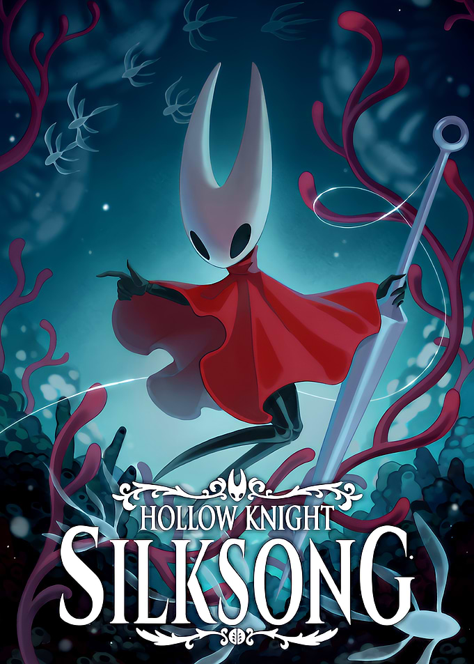 Hollow Knight Silksong Game Poster